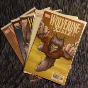 Complete Set! Wolverine:Xisle #1-5 Complete Set!